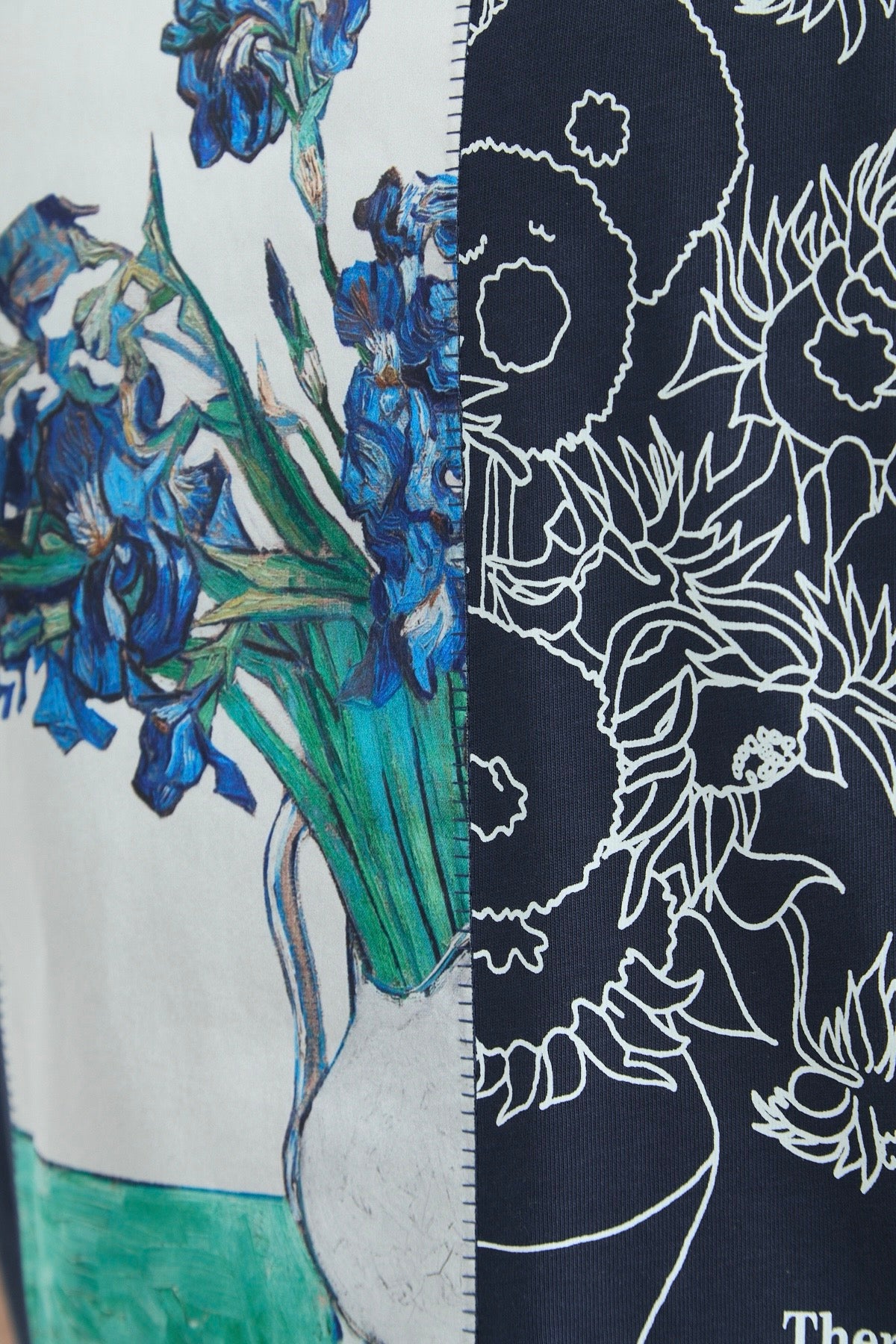 Van Gogh Flower Printed