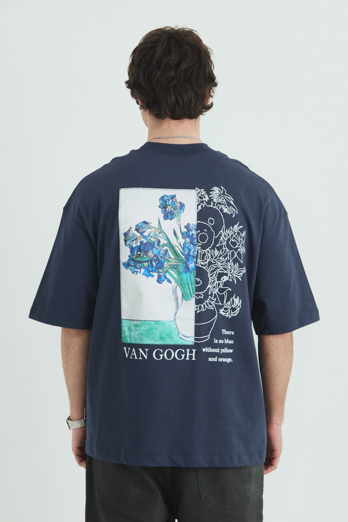 Van Gogh Flower Printed
