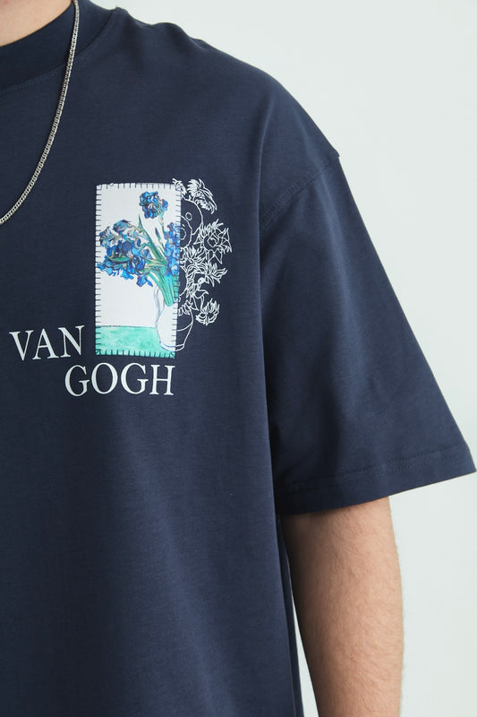 Van Gogh Flower Printed