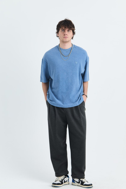 Washed Embroidered