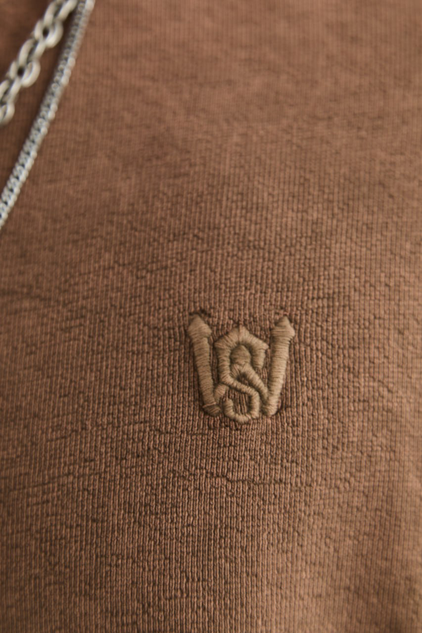 Washed Embroidered