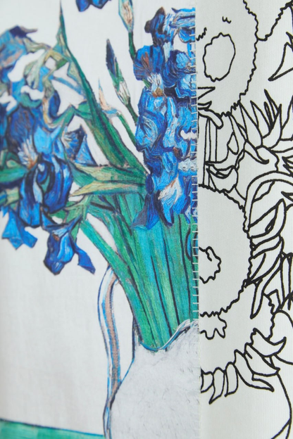 Van Gogh Flower Printed