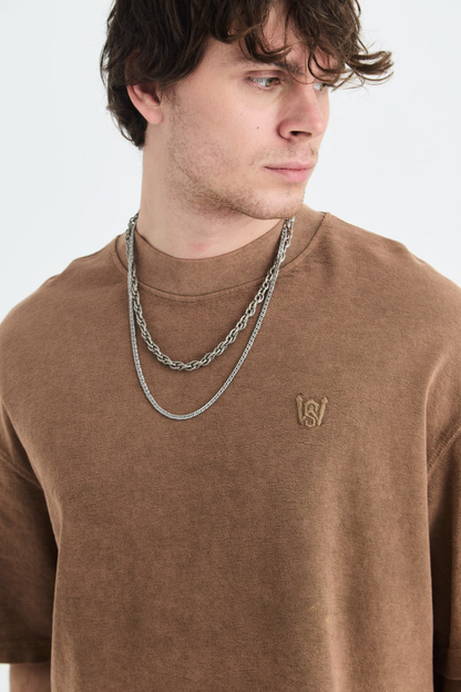 Washed Embroidered